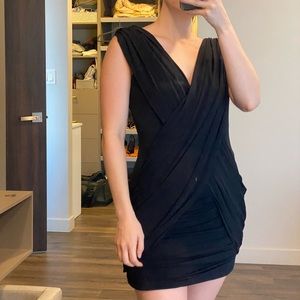 Black BCBG mini dress, size S.